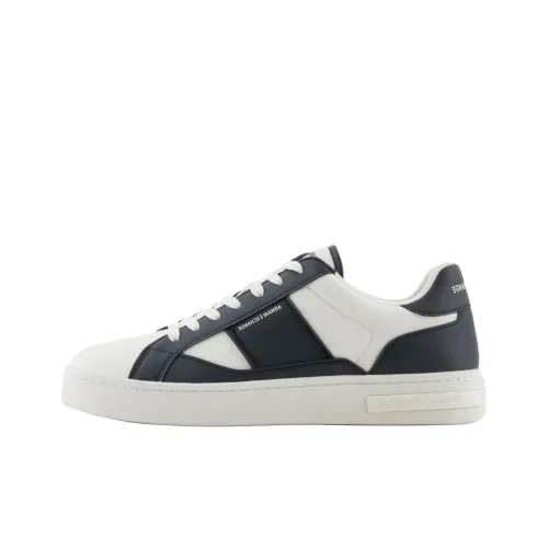 ARMANI EXCHANGEAE Low Top Skateboard Shoes Men's Black