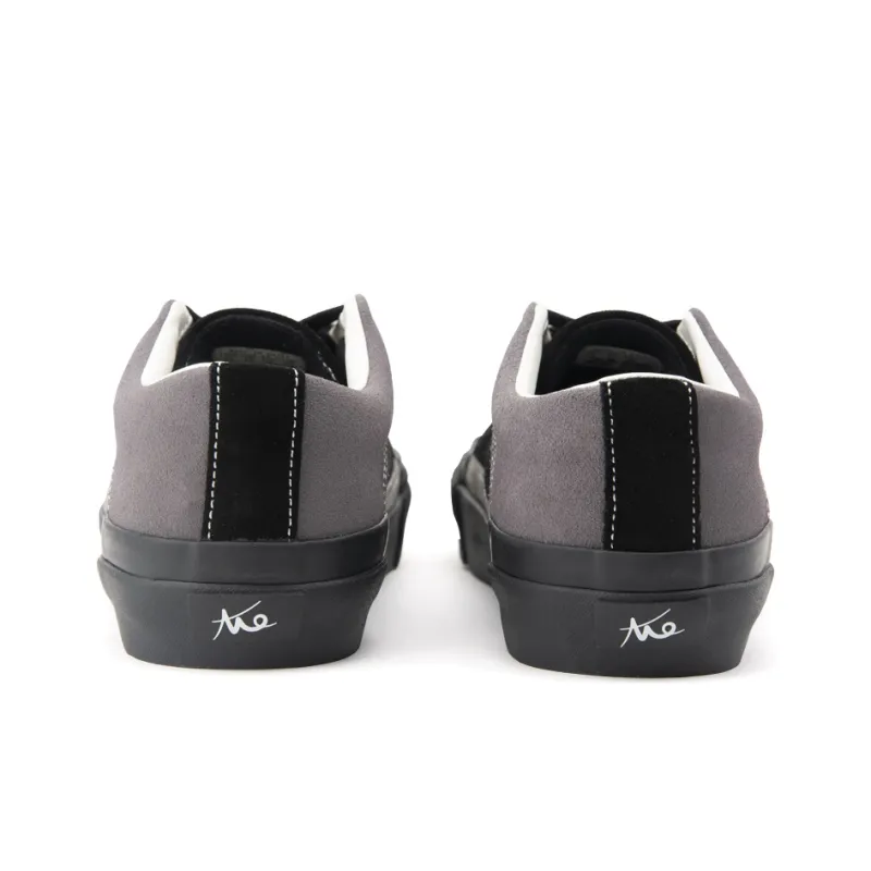 WANSWER Slip Resistant Cushioning Abrasion Resistant Low Top Skateboard Shoes Unisex Phantom Gray-3