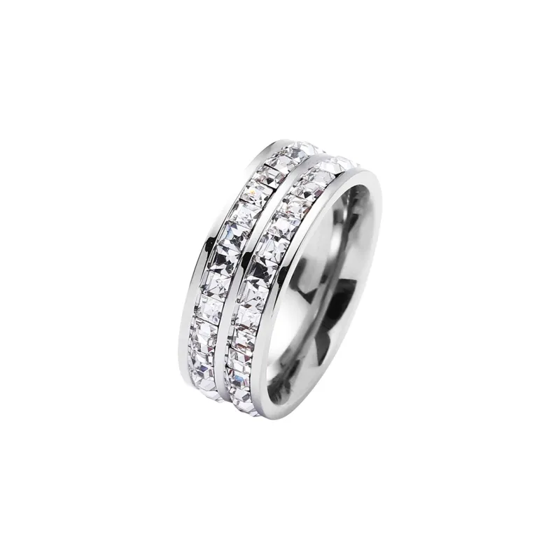 MISS XIA JWY Silver Plated Copper Rings Unisex-5