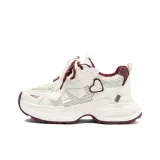 Beige/Red