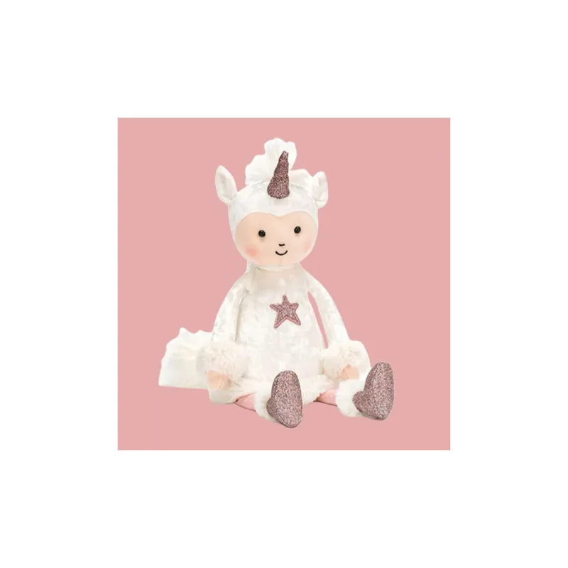 JELLYCAT Perky Unicorn Moon Plush Toy-1