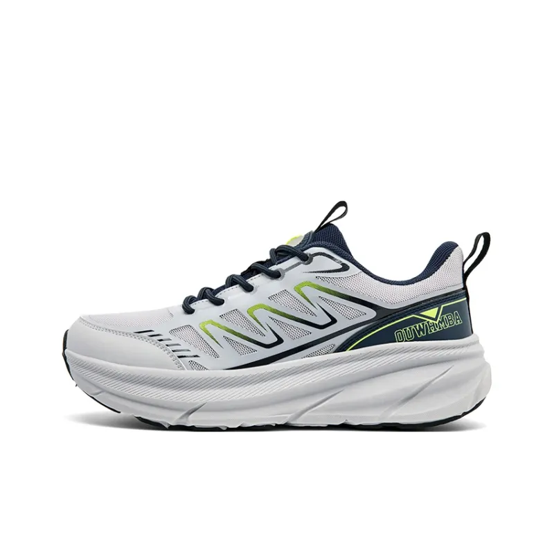 OUWENHEIMANBA Running Shoes Unisex Low Top Black/Neon Orange/White/Gray/Green/Gold-49