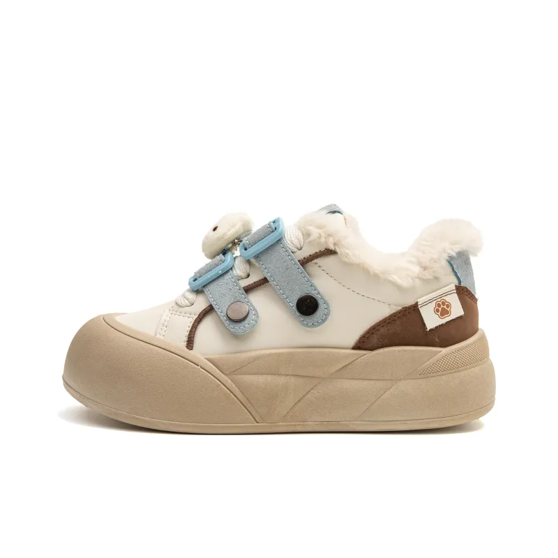 STAE Warm Lightweight Support Height Increasing Low-Top Casual Shoes Women's-31