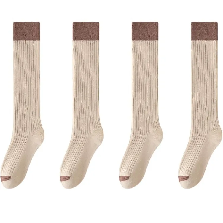 MIIOW Knee High Socks Women's Combo Set-2