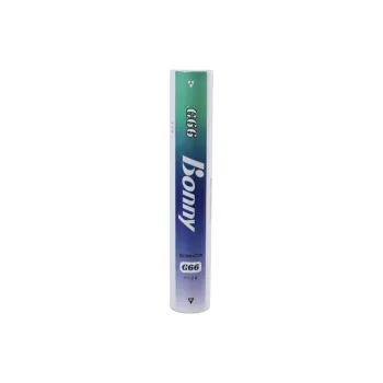 BONNY Goose Feather Shuttlecock 12 Pack Goose Feather Shuttlecocks