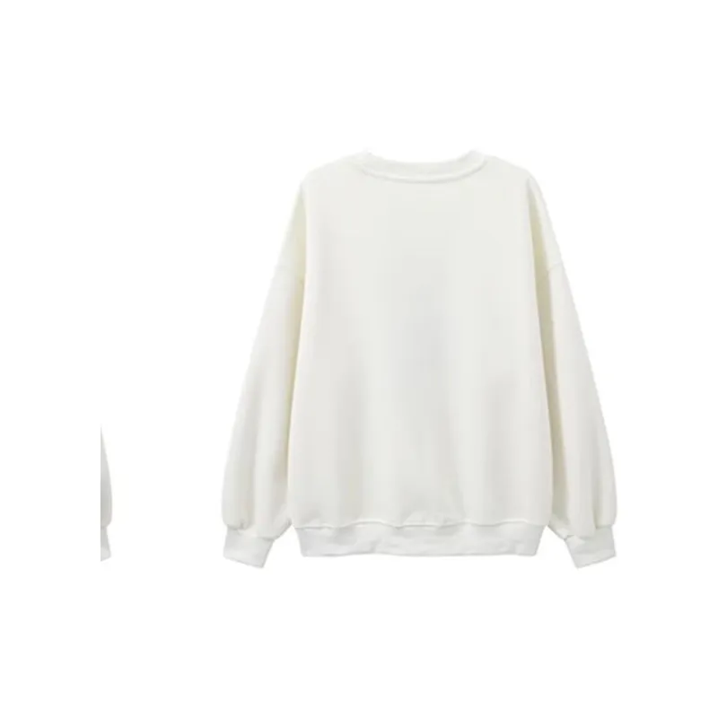 HDFULERN Sweatshirt Women's Light Apricot-1