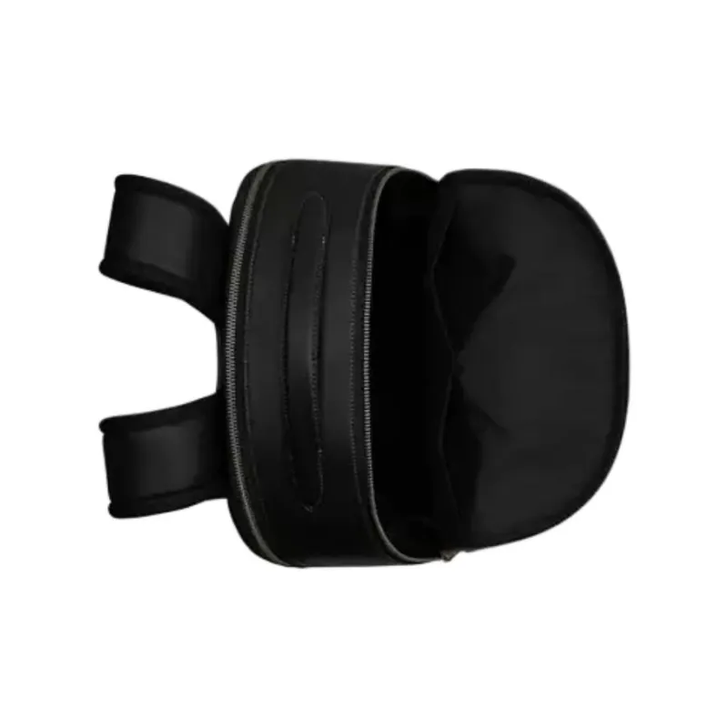 COACH Smooth Calf Leather Backpack Tubas Men's Black-3