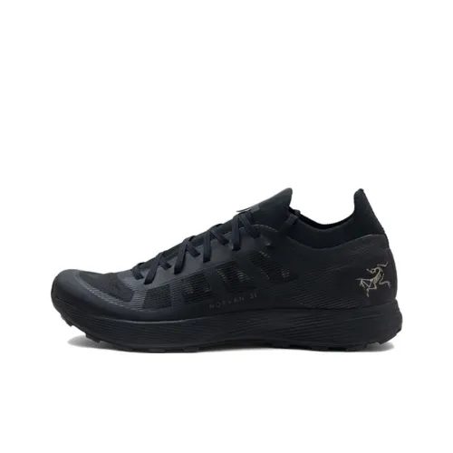 Arcteryx Norvan SL Abrasion Resistant Low Top Running Shoes Men's Black