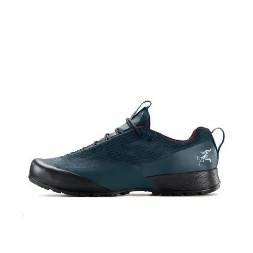 Arcteryx Konseal FL Abrasion Resistant Low Top Outdoor Shoes Men's Dark Blue