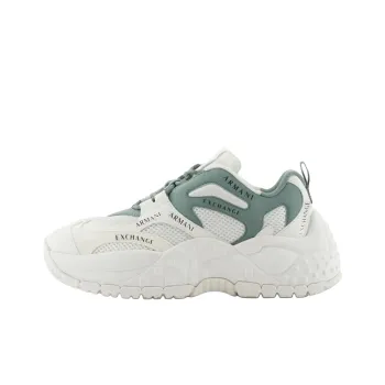 ARMANI EXCHANGEAE Low Top Casual Shoes Women's Ecru