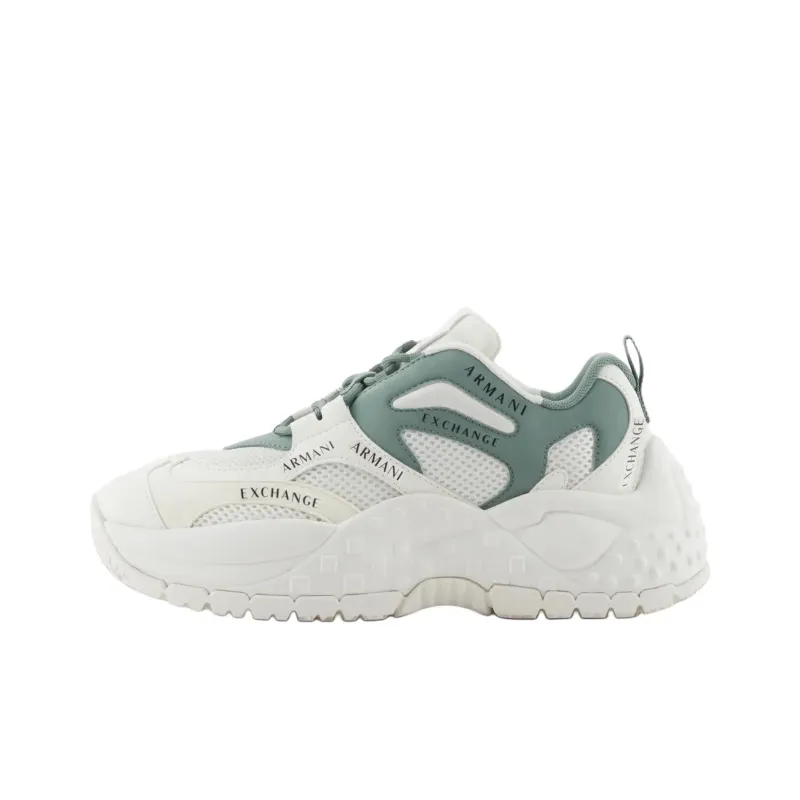 ARMANI EXCHANGEAE Low Top Casual Shoes Women's Ecru-0
