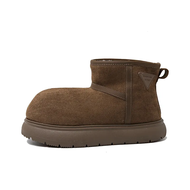 CVOJOO Warm Cushioning And Wear Resistant Short Snow Boots Women's-14
