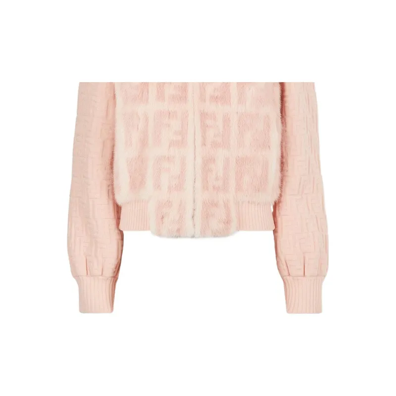 FENDI SS22 Jackets Coats Women's Pink-3