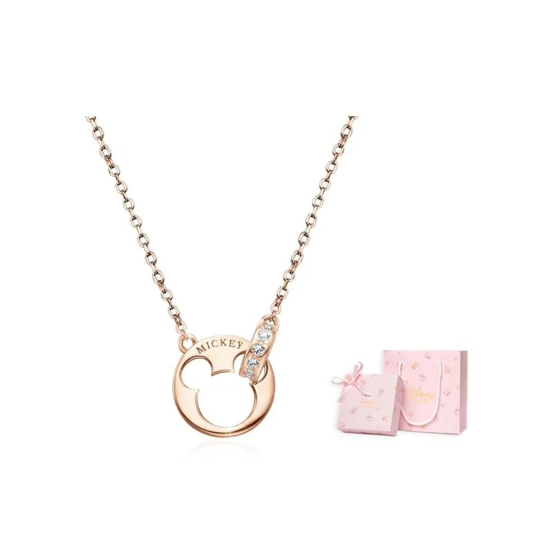 Disney S925 Silver Necklaces Women's-20