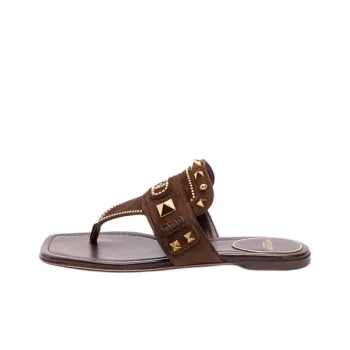 Valentino Garavani Rockstud Slip On Thong Sandals Women's