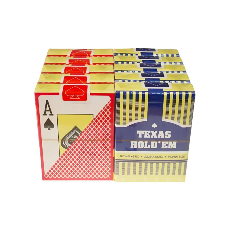 Tongle Texas 308 PVC Waterproof And Fold Resistant WPT Poker Cards-0