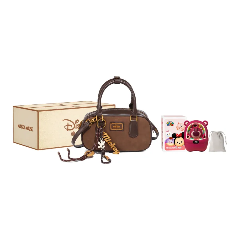 Disney PU One Shoulder Handbag Regular Women's Coffee-15