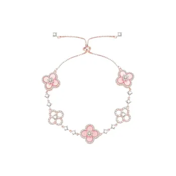 VIVIWELL Alloy Bracelets Women's Pink
