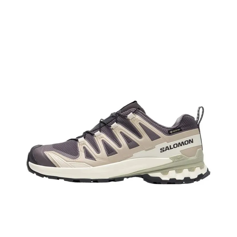 SALOMON XA Pro 3D V9 Cushioning Waterproof And Breathable Support Low Top Trekking Shoes Unisex Dark Gray-0