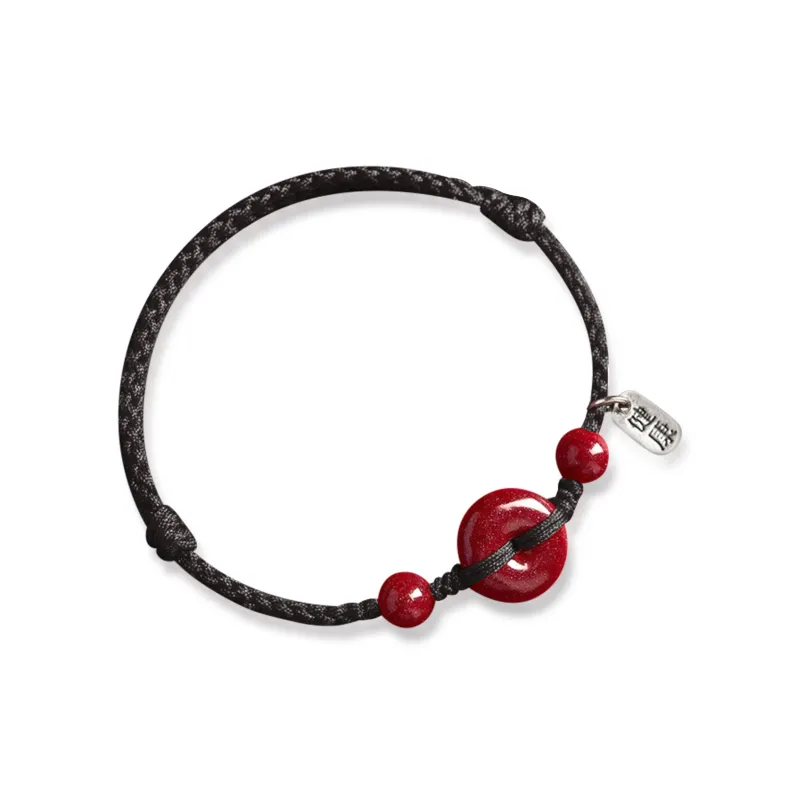 Moon Jewelry Cinnabar Bracelets Unisex-9