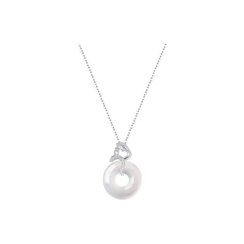 Emerald Chalcedony Necklaces Women's
