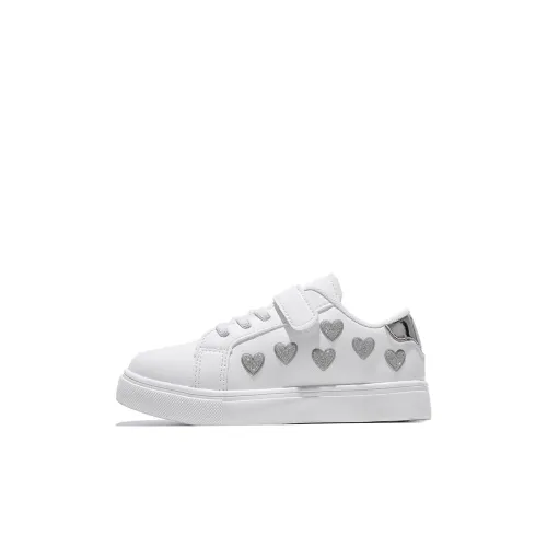 TONYBEAR Low Top Kids' Skateboarding Shoes White Kids'