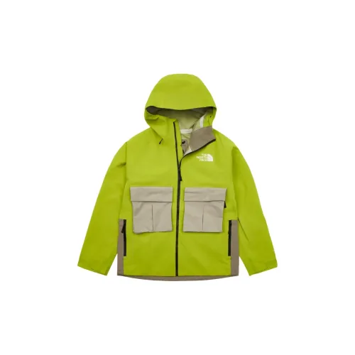 THE NORTH FACE Water Resistant Windproof Breathable Wear Resistant Water Repellent Windbreaker Jacket Men's Green