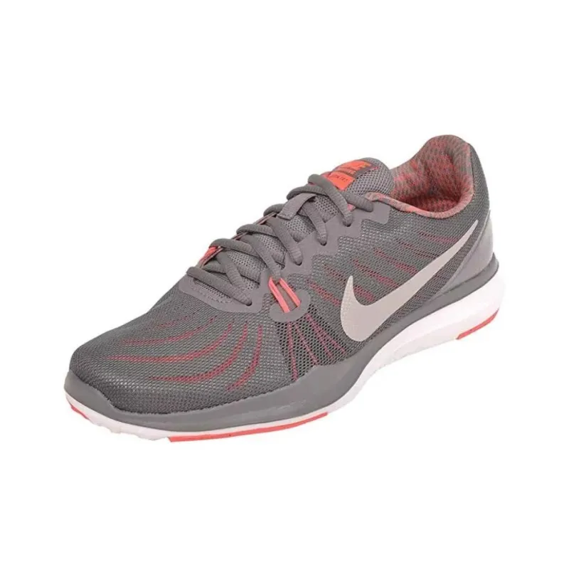 Nike Anti Slip Wear Resistant Low Top Casual Shoes Women's Gray-2