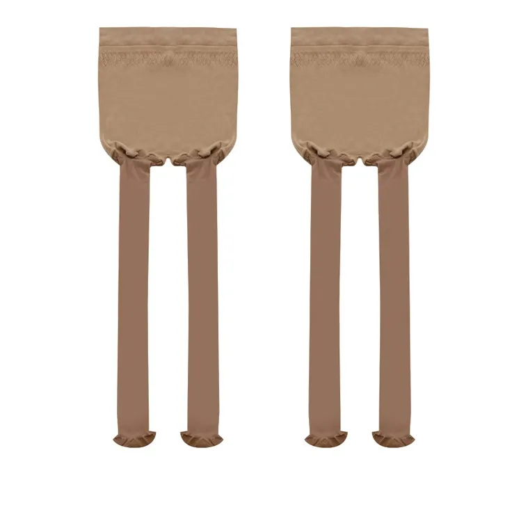 Avanti Summer 1D Extra Thin Stockings Women's 2 Pack Nude Leg Magic Tool-3
