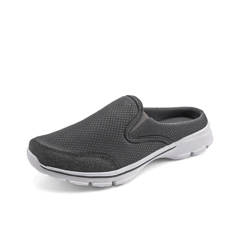 KYMOOU Abrasion Resistant Slip Resistant Wrap toe Slippers Men's-1