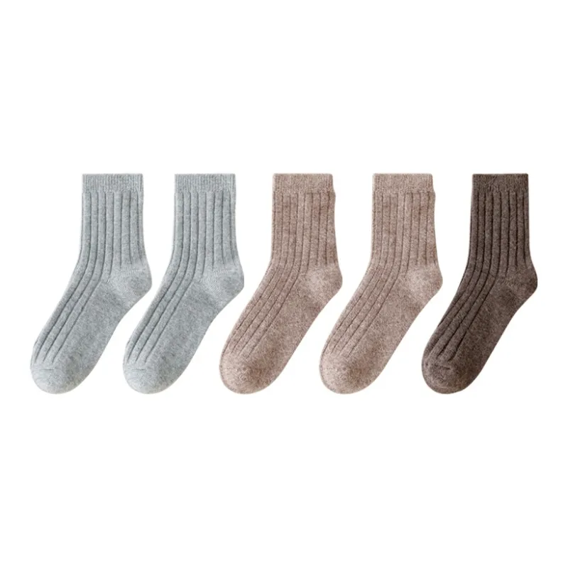 MIIOW Mid Calf Socks Men's 5 Pack-7