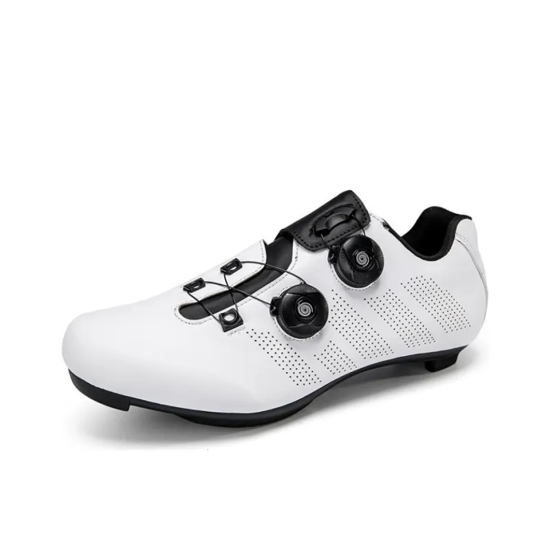 Baibianzhiheren Wear Resistant Breathable Balance Impact Resistant Lightweight Low Top Cycling Shoes Unisex-0