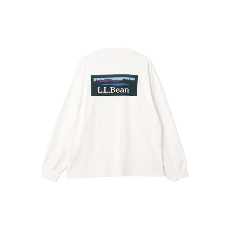 L.L.Bean T-Shirts Men Ecru-1