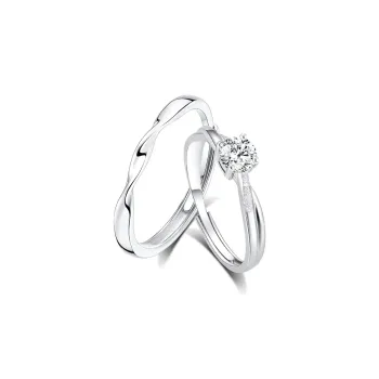 NVBBK 999 Fine Silver Rings Unisex
