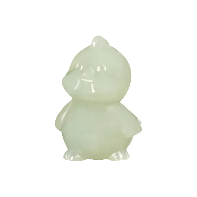 KUNYUYAO Hetian Jade Pendants White Jade Unisex-6