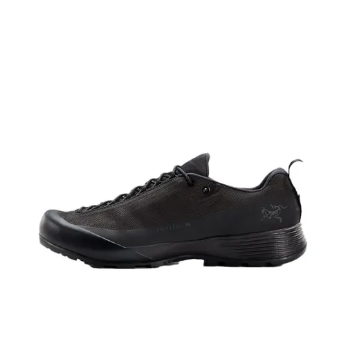 Arcteryx Konseal FL Cushioned Slip-Resistant Abrasion-Resistant Breathable Low-Top Running Shoes Men's Black