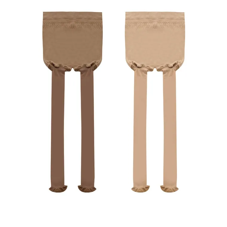 Avanti Summer 1D Extra Thin Stockings Women's 2 Pack Nude Leg Magic Tool-5