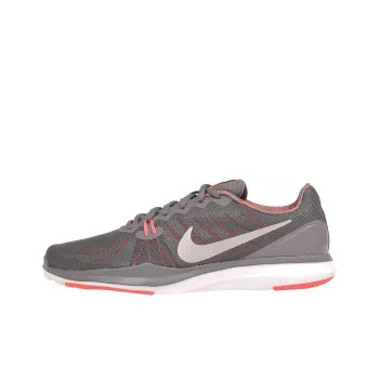 Nike Anti Slip Wear Resistant Low Top Casual Shoes Women's Gray