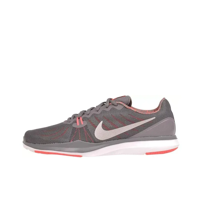 Nike Anti Slip Wear Resistant Low Top Casual Shoes Women's Gray-0