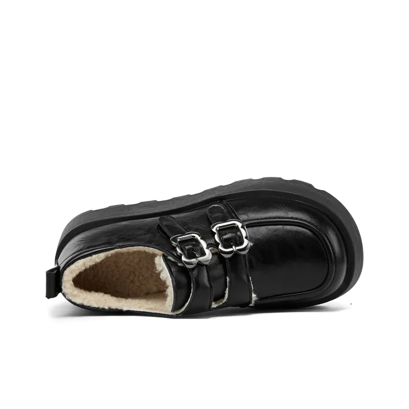 La Chapelle Loafers Women's Black-5