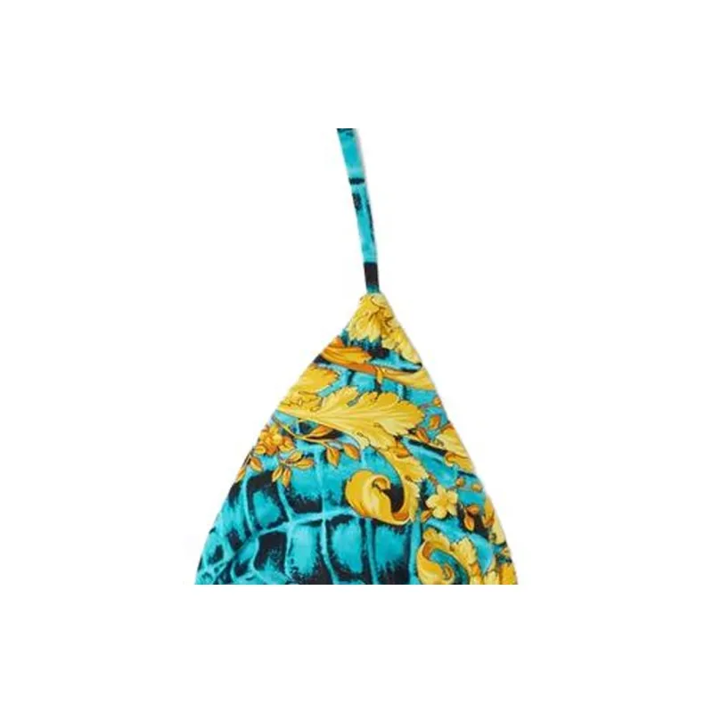 VERSACE Bikinis Women's Blue-3