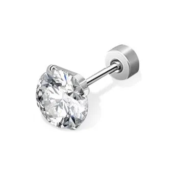Tkb Delicate High-Gloss Stud Earrings Unisex-18