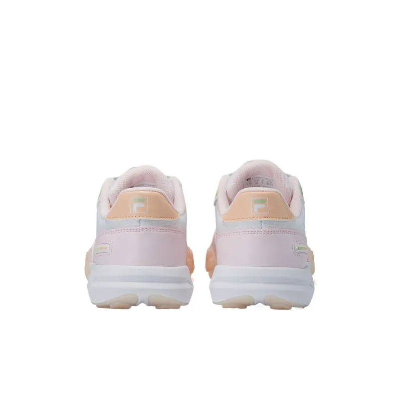 FILA KIDS BOA Low Top Kids' Running Shoes FILA White/Mist Pink Teenagers-3