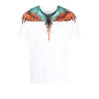 Marcelo Burlon Wings Printed Crewneck T Shirt