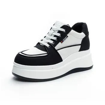 MABEL&CO Low Top Skateboard Shoes Women's Black