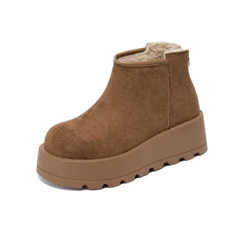 La Chapelle Short Snow Boots Women's Yellow