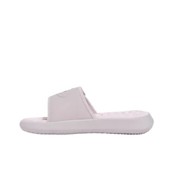 Under Armour EVA Slip Resistant Slide Slippers Women's Gray Pink