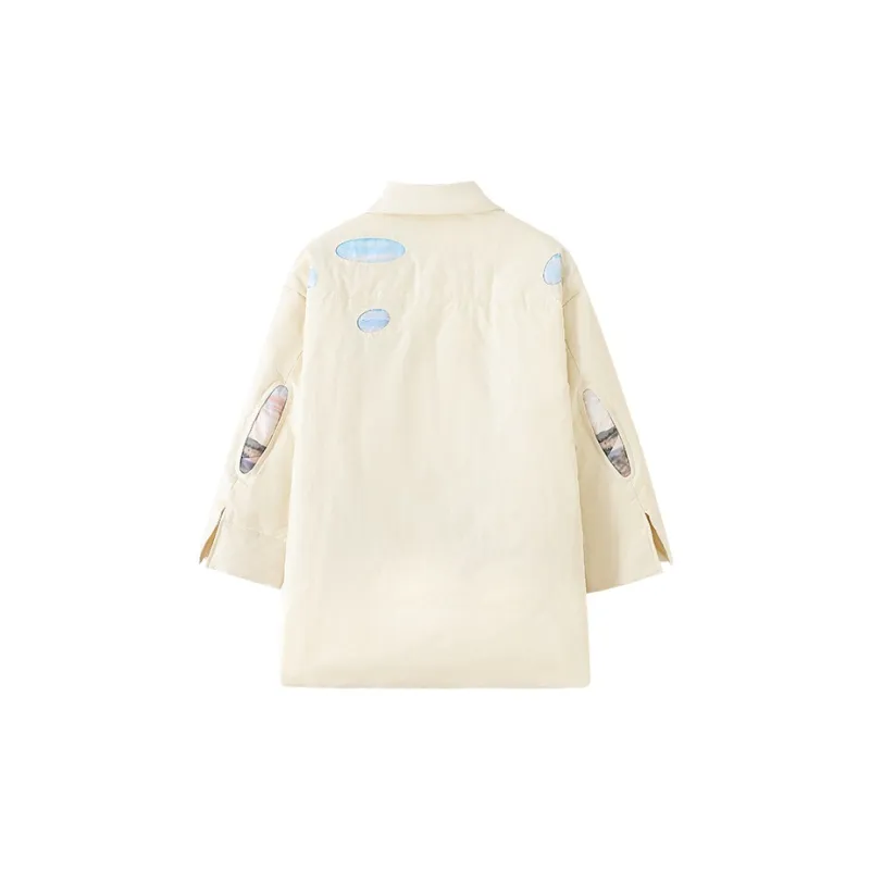 CONP Puffer Jacket Women's Light Yellow-1