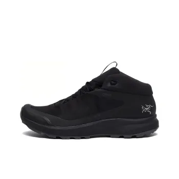 Arcteryx Aerios Fl Cushioning Anti Slip And Wear Resistant Mid Top Running Shoes Men's Black
