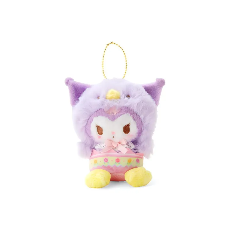 Sanrio Easter Chick Collection Kuromi Gudgie Dolls Plush Pendant 13cm High-0